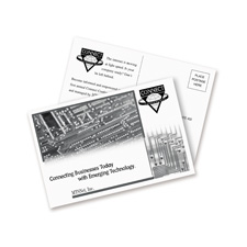Picture of Avery Consumer Products AVE5389 Laser Postcard- Perforated- 4in.x6in.- White