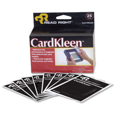 Picture of Read-Right REARR1222 Cardkleen- Presaturated- 2-.50in.x5-.25in.x4-.50in.- 