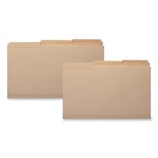 File Folder- Legal- 11 Pt- 1-Ply- .33 Cut Ast Tab- Manila