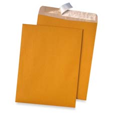 Redi-Strip Envelopes - Kraft - 9in.x12in.