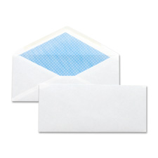 Picture of Business Source BSN42206 Security Regular Envelopes- No. 10- 7-.13in.x9-.50in.- WE