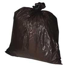 Heavy-Duty Trash Bags- 1.5 Mil- 55-60 Gallon- Black