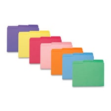 Interior Folder- .33 Cut Tab- Letter- Red