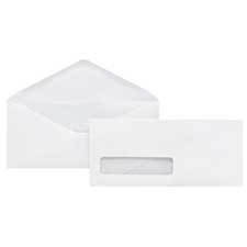 Products Window Envelope- 24Lb- V-Flap- No 10- 4-.13in.x9-.50in.