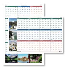 Picture of House of Doolittle HOD3931 Wall Calendar- in.Earthscapesin.- Laminated- 12 Mth- Jan-Dec- 32in.x48in.