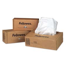 Picture of Fellowes Mfg. Co. FEL36054 26-Gallon Bags- For 220-320 Models- 50-CT- Clear