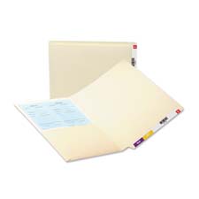 End Tab Pocket Folder- 1 Pocket- Letter- Manila
