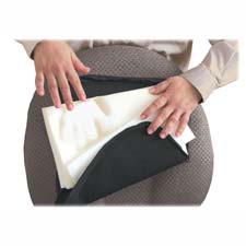 Picture of Master Caster Company MAS92061 Lumbar Support Cushion- 12-.50in.x2-.50in.x7-.50in.- Black