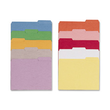 File Folder- .33 AST 2-Ply Tab Cut- Letter- Red