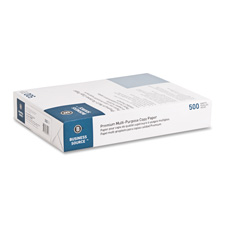 Picture of Business Source BSN32125 Paper- Multipurpose- 20lb.- 92 Bright- 5RM-CT- White