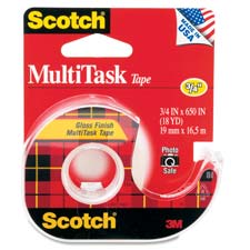 Picture of 3M MMM25 MultiTask Tape- 1in. Core- .75in.x650in.- Transparent