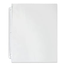 Sheet Protectors- Top Load- 2 mil- 11in.x8-.50in.- Clear
