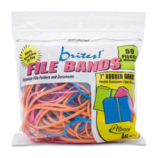 Picture of Alliance Rubber ALL07800 File Bands- 7in.x.13in.- 50-BG- Assorted