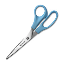 Picture of Acme United Corporation ACM13151 All Purpose Scissors- 8in. Straight- Blue