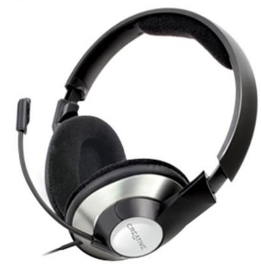 Picture of Creative Labs 51EF0390AA001 ChatMax HS-620 Headset