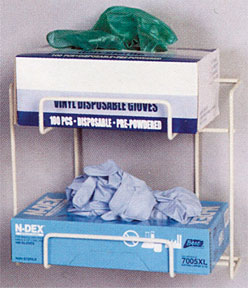 Picture of RackEm Racks 4009 9.25 in. H Top Exam Glove Dispenser Rack