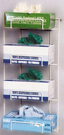 Picture of RackEm Racks 4015 24.5 in. H Top Exam Glove Dispenser Rack