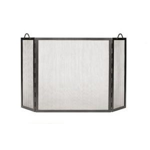 Picture of Minuteman SS-31L Twisted Rope Folding Screen Large in Graphite