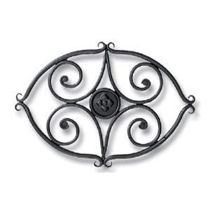 Picture of Minuteman TWI-02 Wrought Iron Trivet Scroll in Black