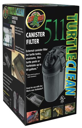 Picture of Zoo Med Labs 850-02322 Zoo Med TC-31 Turtle Canister 511 Filter 160 GPH