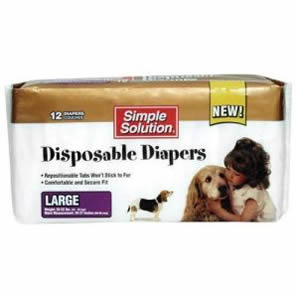 Picture of Brampton Company 017-10585 Brampton Company Simple Solution Disposable Diapers Large 12 pack