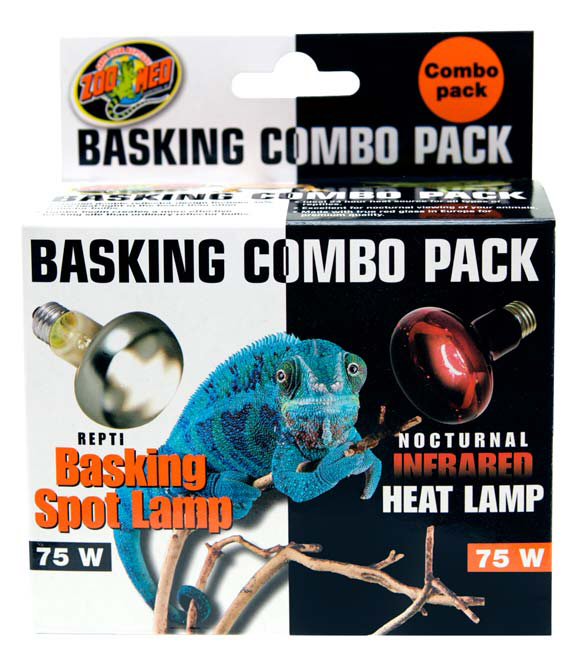 Picture of Zoo Med Labs 850-36001 Zoo Med SRC-1 Basking-Infrared Reptile Bulbs Combo Pack