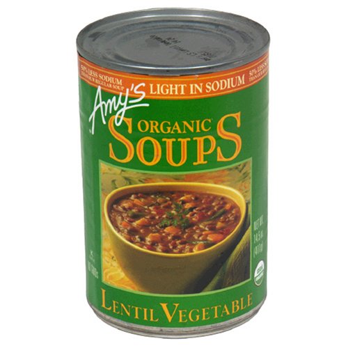 Picture of Amys Kitchen 31538 Organic Lentil Vegetable Soup