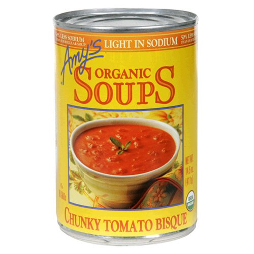 Picture of Amys Kitchen 23714 Organic Low Sodium Chunky Tomato Soup