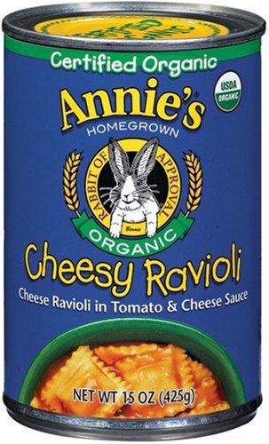 Picture of Annies Homegrown 22278 Organic Cheesy Ravioli