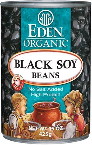 Picture of Eden Foods 19280 Organic Black Soy Beans