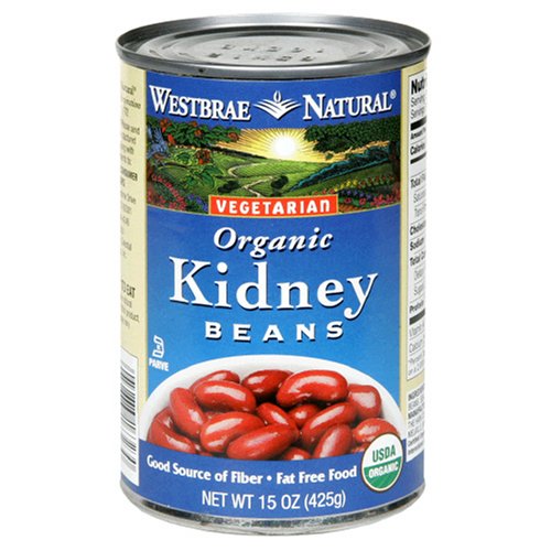 Picture of Westbrae Foods 21673 Organic Kidney Beans Fat Free