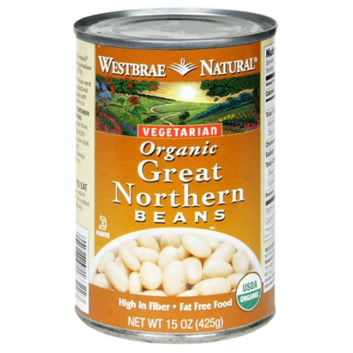 Picture of Westbrae Foods 21672 Organic Great Northern Beans