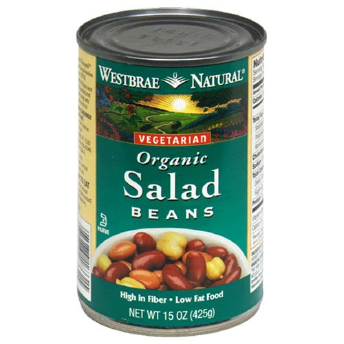 Picture of Westbrae Foods 21669 Organic Salad Beans Low Fat