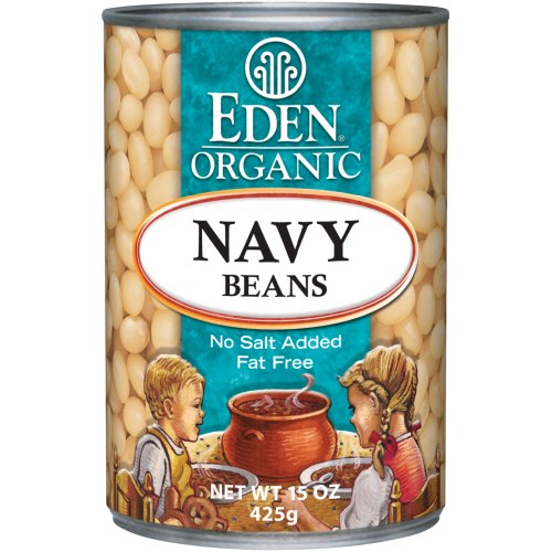 Picture of Eden Foods 50170 Organic Navy Beans Can