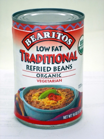 Picture of Little Bear Organics 50525 Organic Pinto Refried Beans Low Fat