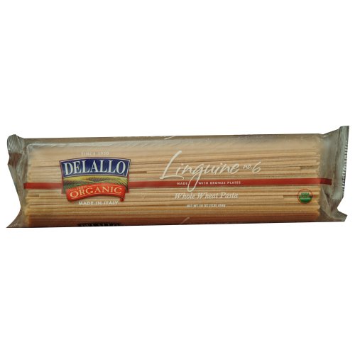 Picture of Delallo 61949 Organic Linguine Whole Wheat No. 6