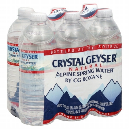 Picture of Crystle Geyser 27454 Alpine Spring Water Plst .5 Liter