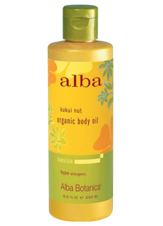 Picture of Alba Botanicals 50648 Kukui Nut Massage Oil