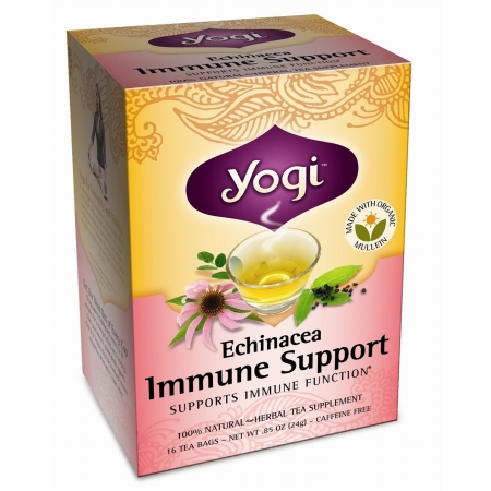 Picture of Yogi 27047 Organic Echinacea Immune Tea
