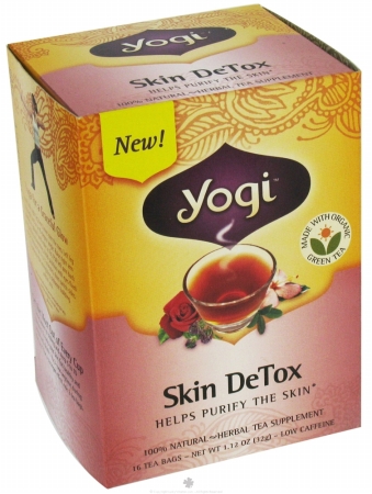 Picture of Yogi 27045 Organic Herbal Skin Detox Tea
