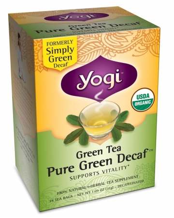 Picture of Yogi 27100 Organic Simply Green Decaf Tea