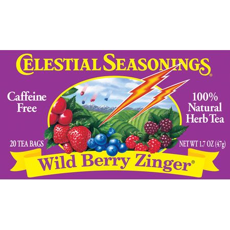Picture of Celestial Seasonings 63495 Wild Berry Zinger Herb Tea