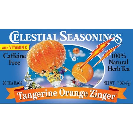 Picture of Celestial Seasonings 63490 Tangerine Orange Herb Tea
