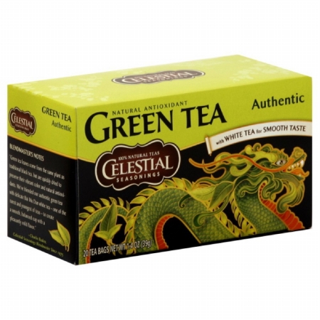 Picture of Celestial Seasonings 29374 Authentic Green Tea