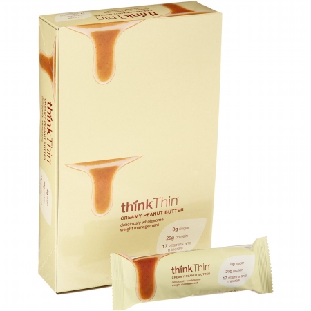 Picture of Think Baby 33664 Creamy Peanut Butter Thin Bar