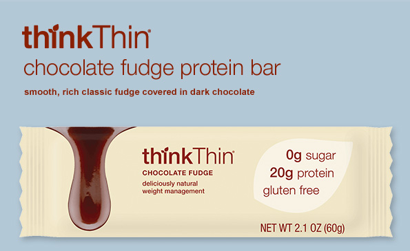 Picture of Think Baby 33663 Chocolate Fudge Thin Bar