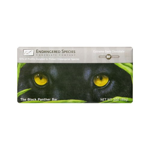 Picture of Endangered Species 31651 Ext Dark Choc Bar Black Panther