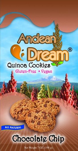 Picture of Andean Dream 64332 Quinoa Choc Chip Cookies Gluten Free