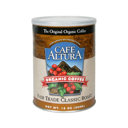 Picture of Caf+ Altura 599076 Organic Fair Trade Classic Ground Coffee