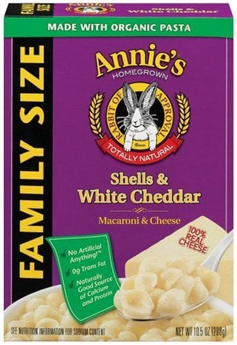 Picture of Annies Homegrown 24795 Shells & White Cheddar Family Size